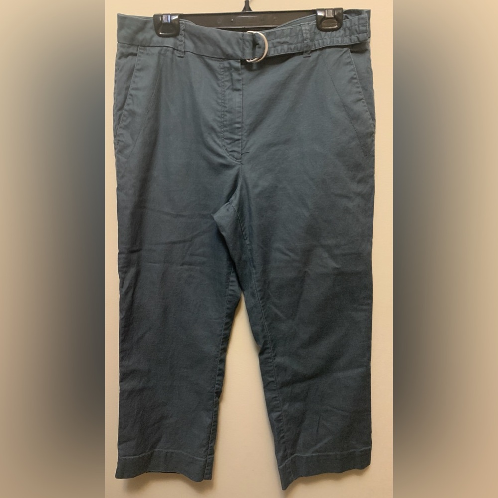 SANDWICH Ladies Green Cotton/Lyocell Pants
